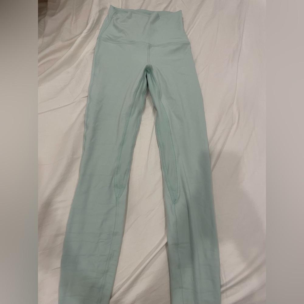 Lulu Lemon delicate mint color leggings